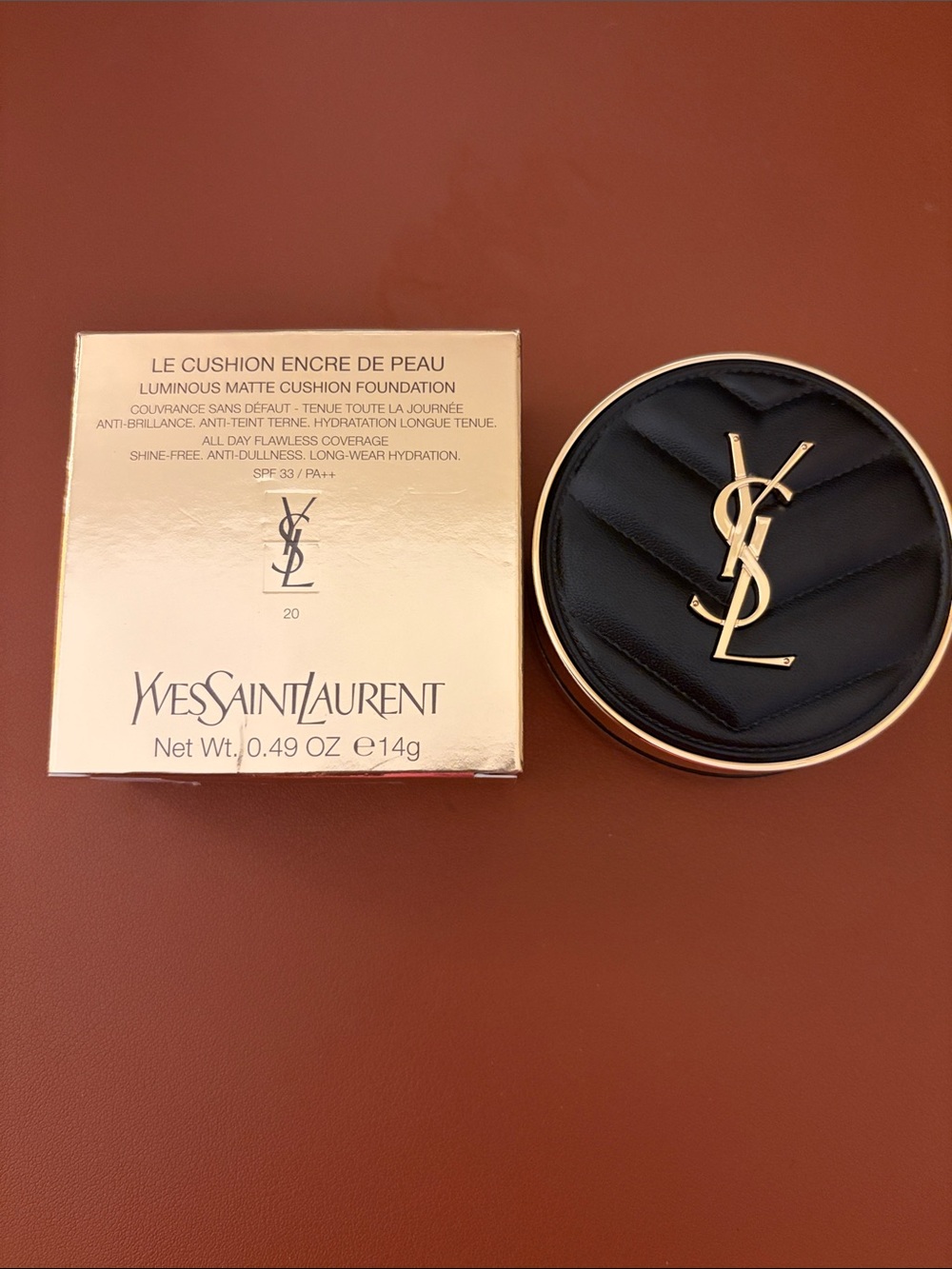 Yves Saint Laurent Cushion Compact Luminous matte cushion foundation #20 BNNU